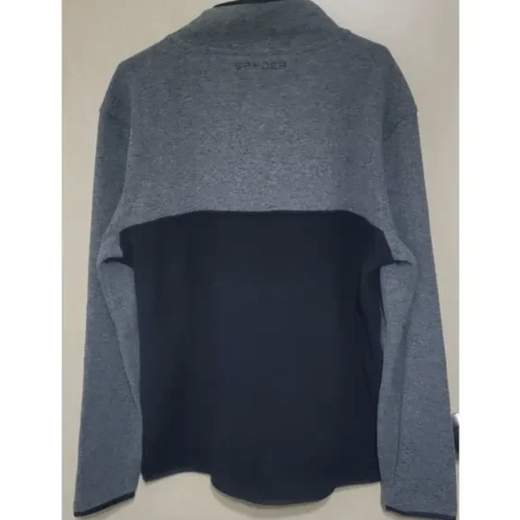 Gray and Black Hooded Pullover - Picture 2 of 2